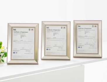 ACIE Achieves ISO 9001, 14001 & 45001 Standards