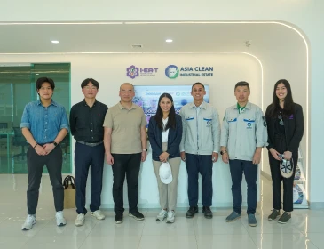 Asia Clean Industrial Estate Welcomes Executives from Doosan Corporation Electro-Materials